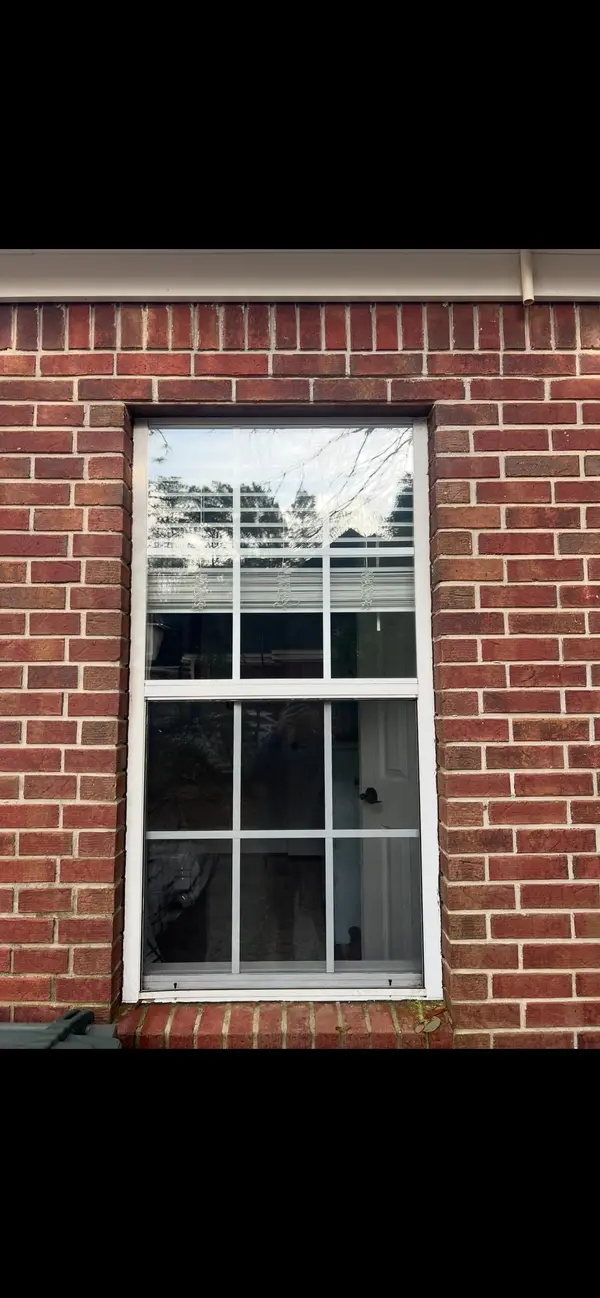 After window washing with clear exterior glass in Pensacola